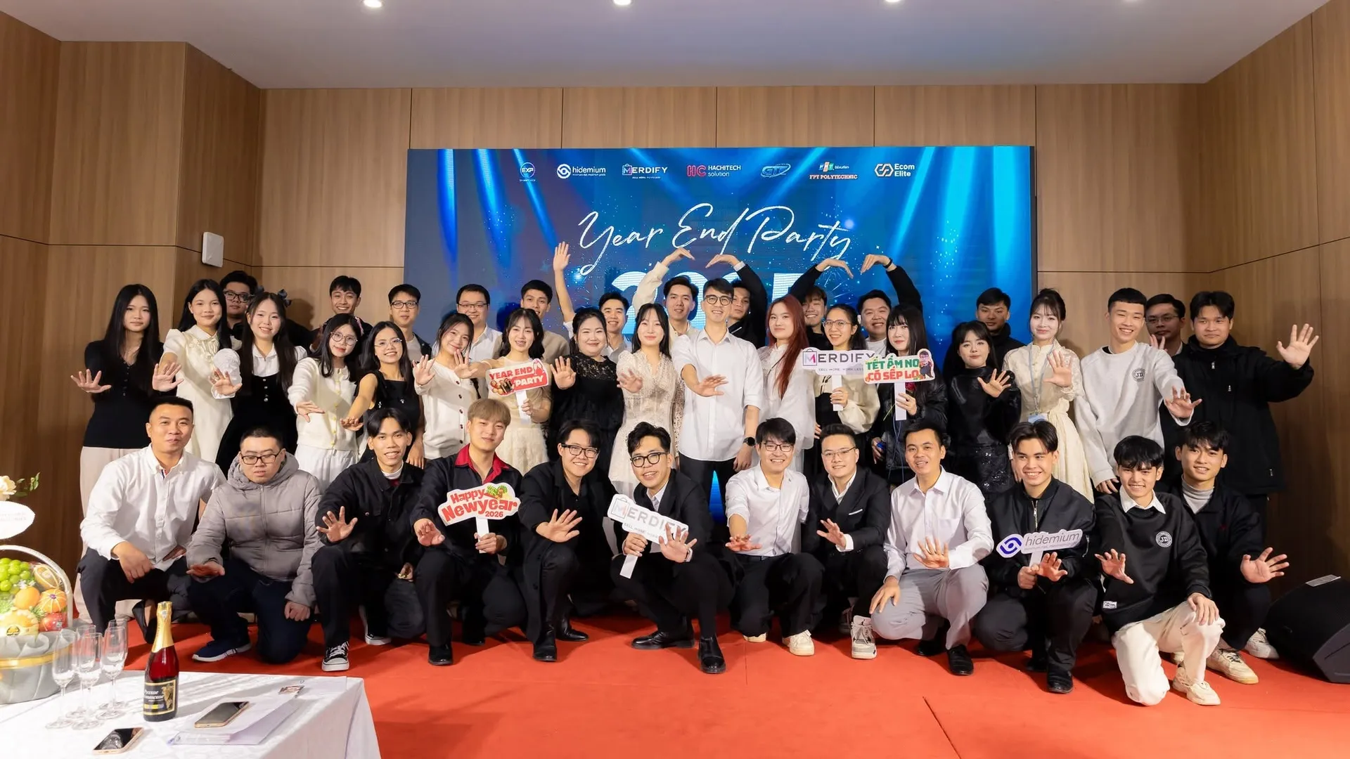 Year End Party Hachitech Solution 2025: Khép lại một năm đầy nỗ lực và cảm xúc